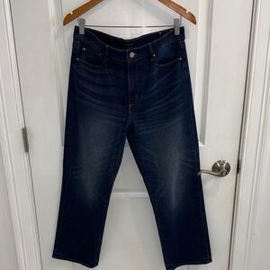 Women's straight leg Blue Jeans